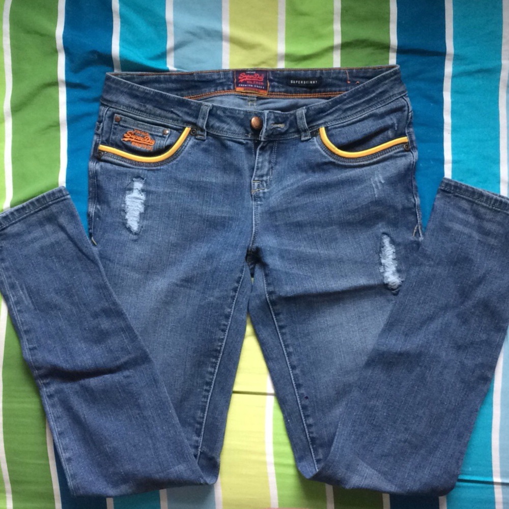 SuperDry skinny jeans